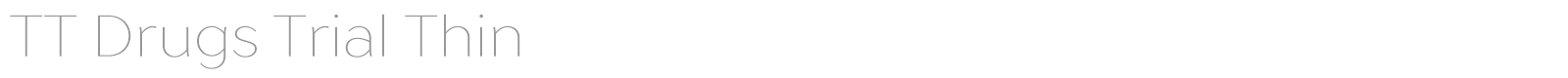 TT Drugs font preview